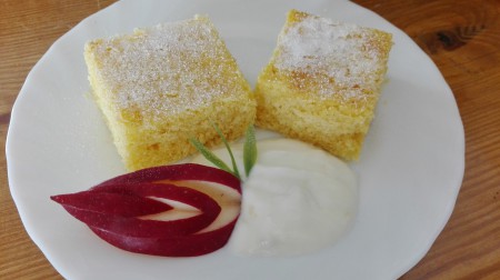 Kukoricalisztes piskóta (lisztmentes)